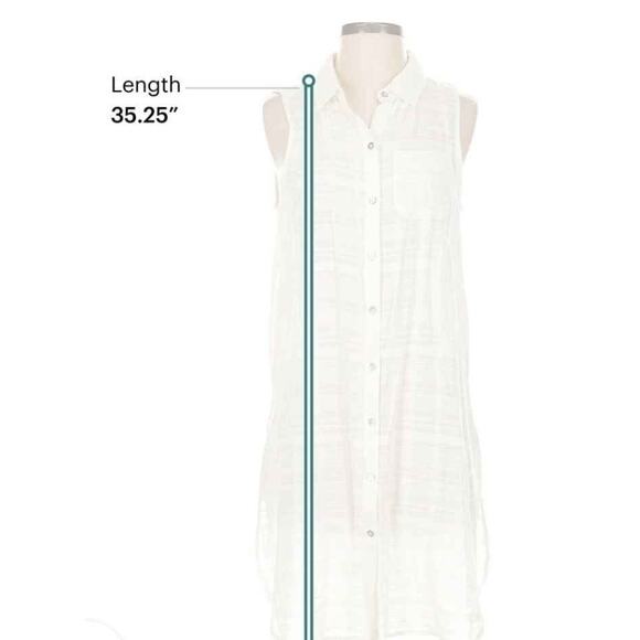 LC Lauren Conrad Casual Shirt dress, Small, Like New - Picture 5 of 7